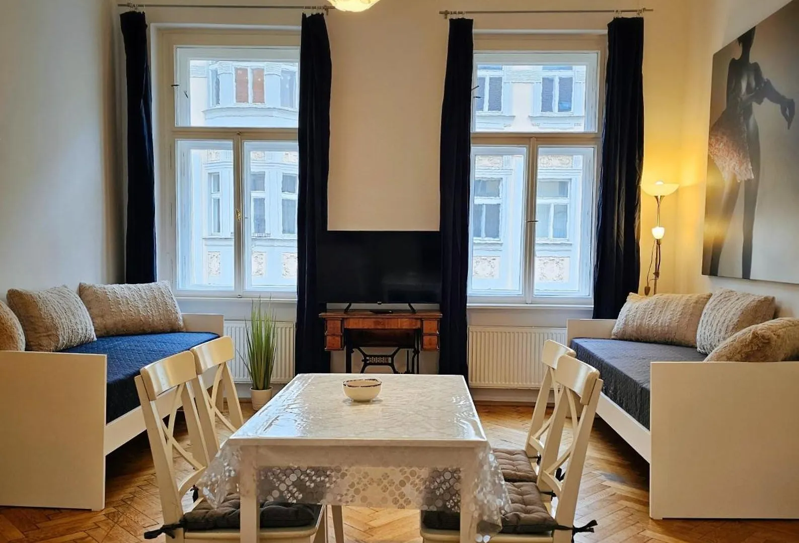 Slezska Apartments location